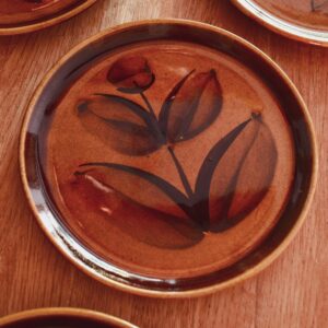 11 assiettes à dessert Anduze de Sarreguemines